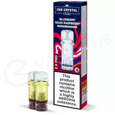Blueberry Sour Raspberry SKE Crystal Plus Prefilled Pod