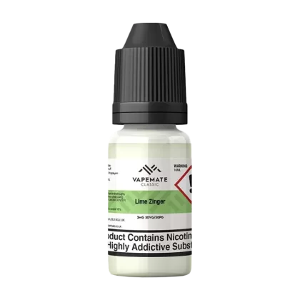 Vapemate Classic Lime Zinger 10ml - Blend#70VG / 30PG>50VG / 50PG0mg>3mg>6mg>18mg>12mg