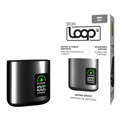 STLTH Loop 2 Closed Pod Vape Device - Loop 2 Grey