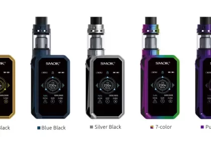 SMOK G-PRIV 2 230W Touch Screen Starter Kit With TFV8 X-Baby Tank -4ML - Rainbow