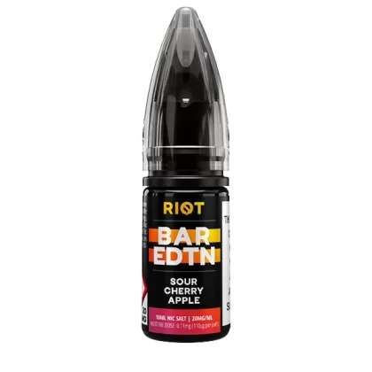 Sour Cherry Apple BAR EDTN Riot Squad Nic Salt E-Liquid