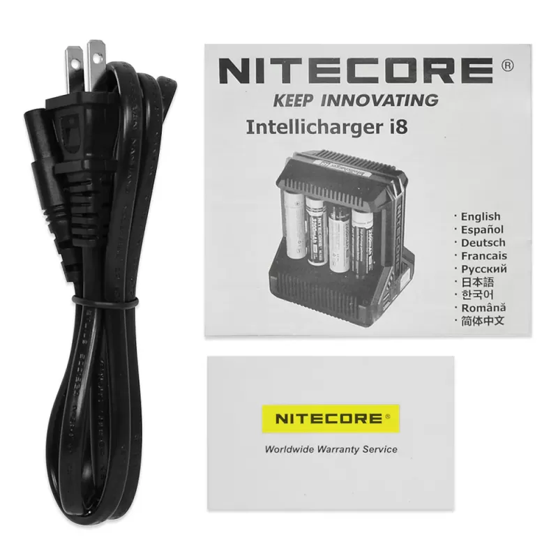 Nitecore i8 Intelligent 8 Slot Battery Charger - Image 3