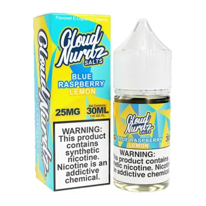 Blue Raspberry Lemon by Cloud Nurdz TFN Salts 30mL