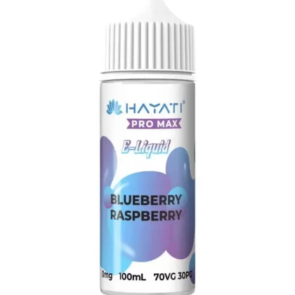 Hayati Pro Max Blueberry Raspberry 100ml Shortfill Vape Juice