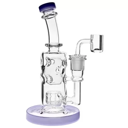 Plain Jane Glass – 8″ Swiss Straight Rig