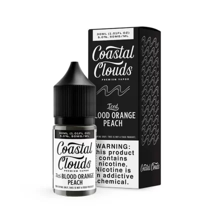 Iced Blood Orange Peach – Coastal Clouds Salts – 30mL