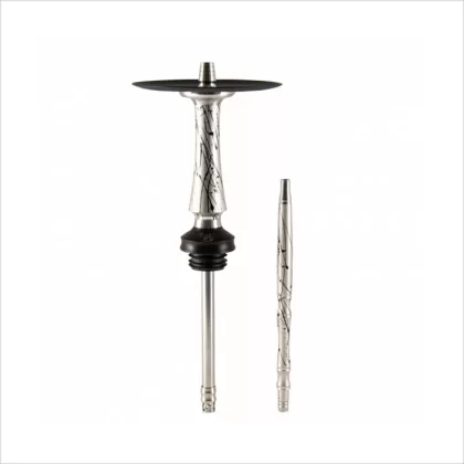 Shisha Voodoo Smoke Down Silver-Black - Uszczelka; Dyfuzor, Talerzyk (29FBB4)