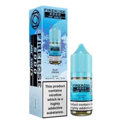 Blue Crush Nic Salt E-Liquid Firerose 5000 by ELUX (10ml) - 20mg