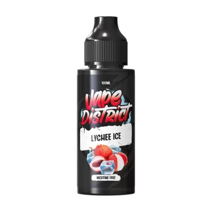 Lychee Ice by Vape District 100ml - NIC SALT SHOTS (+£1.99)
