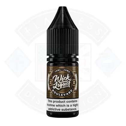 Wick Liquor Salts Boulevard Shattered 10ml E-liquid - Strength#10mg>20mg
