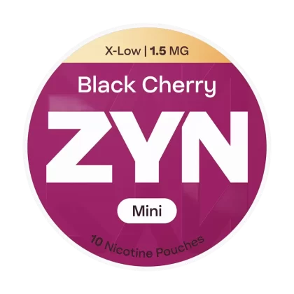 Black Cherry ZYN Nicotine Pouches - Ecigwizard