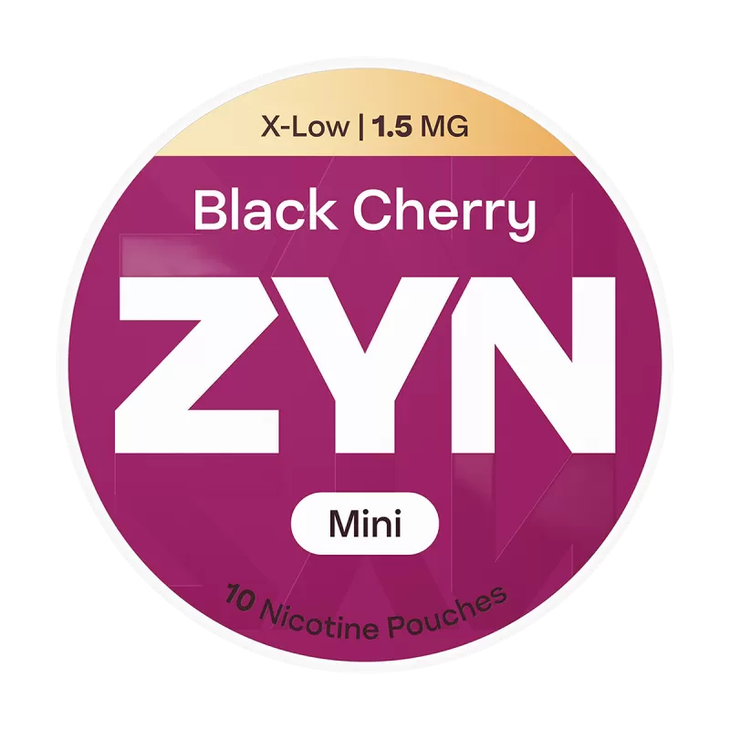 Black Cherry ZYN Nicotine Pouches - Ecigwizard