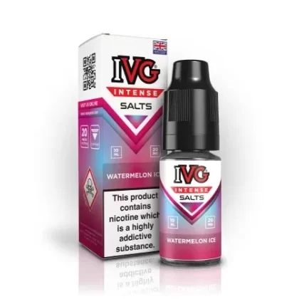 Watermelon Ice Nic Salt by IVG Intense – 10ml E-Liquid
