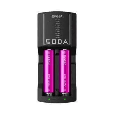 EFEST SODA DUAL BATTERY CHARGER - Eliquidsupply
