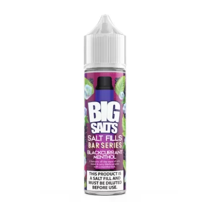 Big Salts Blackcurrant Menthol – 60ml Salt Fills E Liquid - Vapourdays Co
