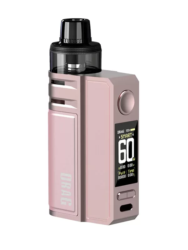 Voopoo DRAG E60 Pod Kit 60W - Pink - Image 2