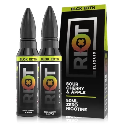 Sour Cherry and Apple By Riot Squad BLCK EDTN Shortfill 2x50ml