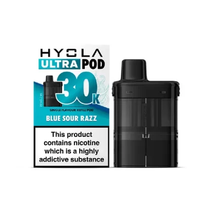 Hyola Ultra 30K Prefilled Replacement Pods Blue Sour Razz