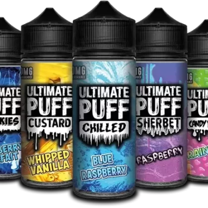 Ultimate Puff E-Liquid Vape Juice 0mg 100ml