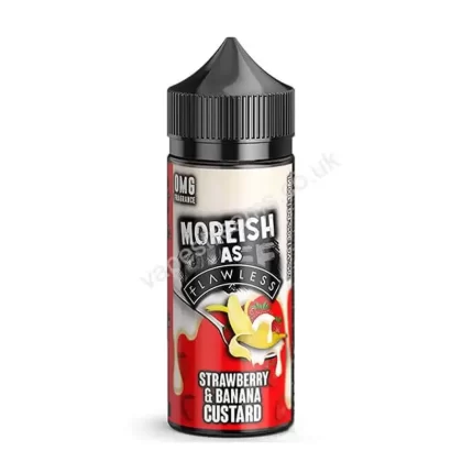 Strawberry & Banana Custard by Moreish as Flawless Short Fill - Vapestreams Co