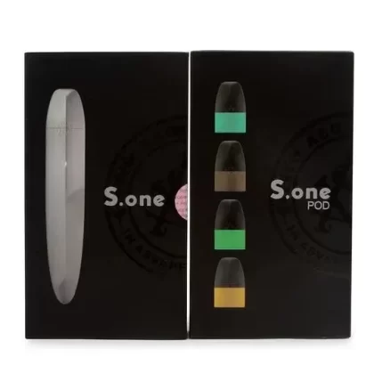 Asvape S.one Pod Vape Starter Kit - Colour#Stainless Steel (6007AF)