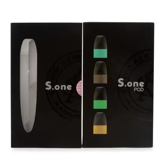 Asvape S.one Pod Vape Starter Kit - Colour#Stainless Steel (6007AF)
