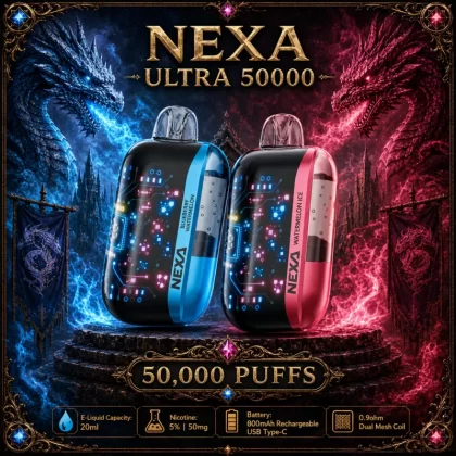 NEXA Ultra 50000 - Georgia Peach Ice - Vapeciga