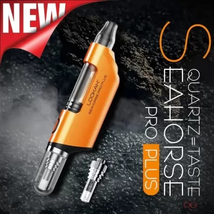 Lookah Seahorse Pro Plus - Colors#Green>Rainbow>Orange>Purple>Red>Blue>Neon Green>Black>Gray>Gold