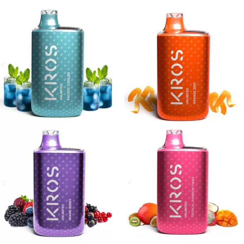 KROS Unlimited 6000 - Strawberry Mango - Vapeciga - Image 2
