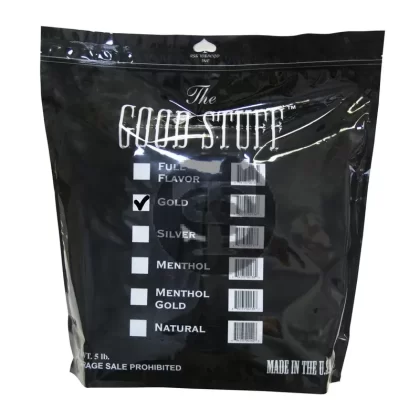 Good Stuff Gold Pipe Tobacco 5 Lb. Bag - Vape Store