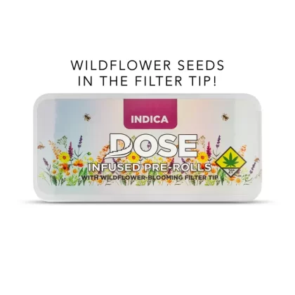 Dose Oil 5pk (5g Total) Grand Daddy Purple Infused Joints Dose Oil 5pk