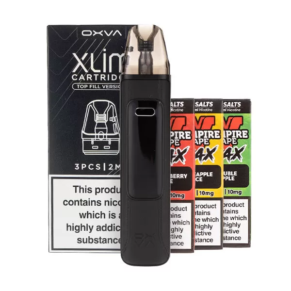 OXVA Xlim Pro 3 Pod Kit Bundle - Ceramic White / 1.2ohm