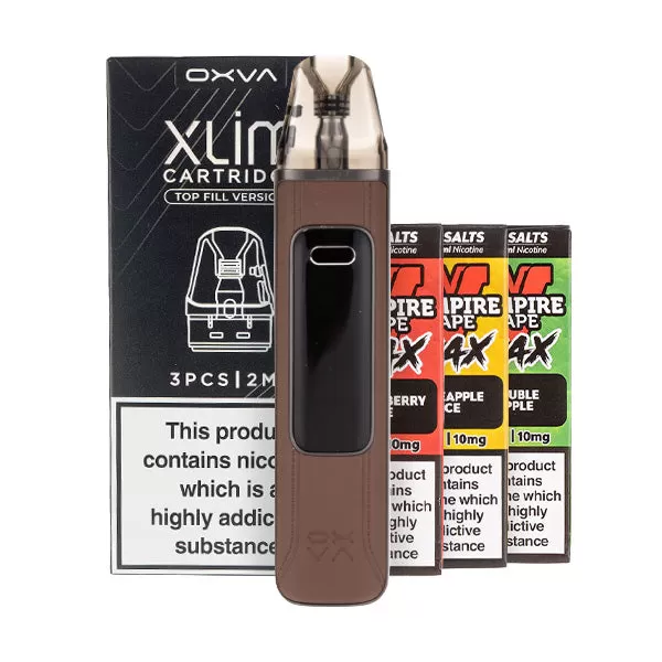 OXVA Xlim Pro 3 Pod Kit Bundle - Ceramic White / 1.2ohm - Image 2
