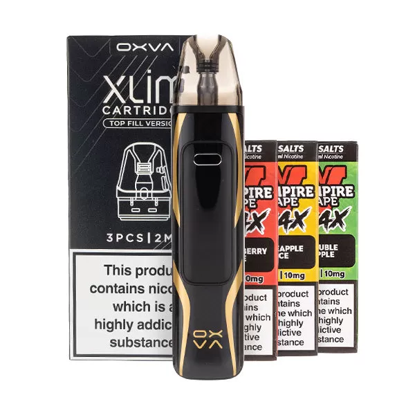 OXVA Xlim Pro 3 Pod Kit Bundle - Ceramic White / 1.2ohm - Image 3