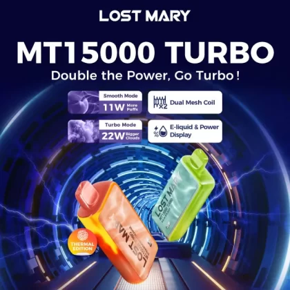 Lost Mary MT15000 Turbo Disposable Device - 15,000 Puffs - Banana Cake