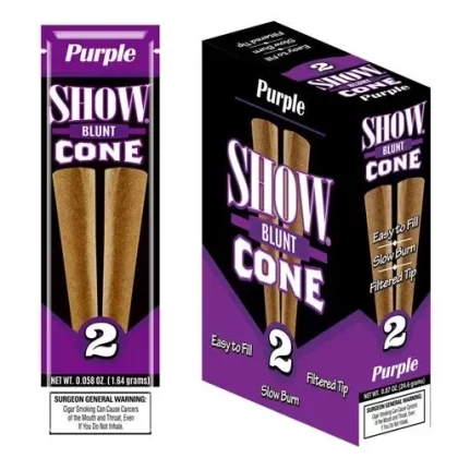 Show Blunt Cone Purple