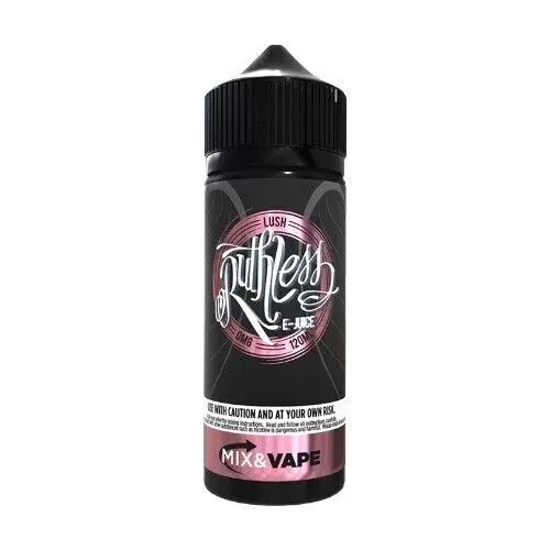 Lush Ruthless 100ml E-Liquid 0mg Cloud Chaser Vape Juice