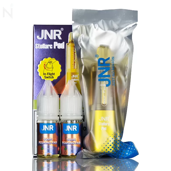 JNR Stellarc 100K 100000 Puffs Disposable Pod - 30mL - Blue Razz Ice - Image 3