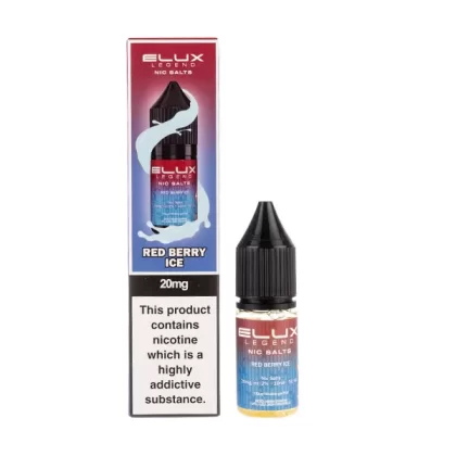 Red Berry Ice Nic Salt E-Liquid by Elux Legend - 10mg