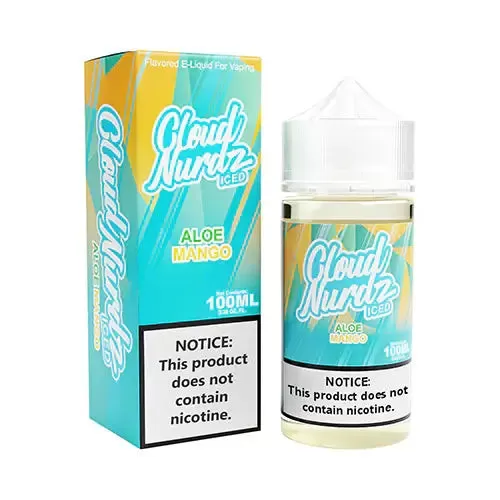 Cloud Nurdz Iced Aloe Mango eJuice - 100mL 3mg