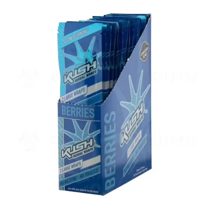 KUSH® | Herbal Wraps | Various Flavors – 25 Count