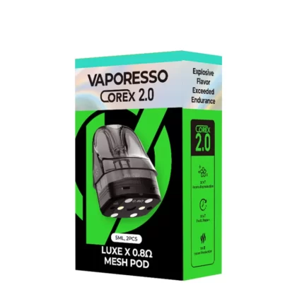 Vaporesso Luxe X Corex 2.0 Replacement Mesh Pods LARGE - Vape Product, Vape Product