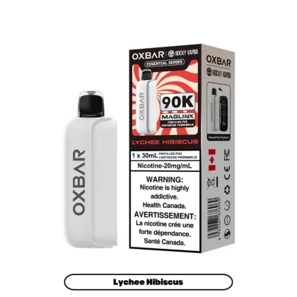 OXBAR MAGLINK 90K – PODS – LYCHEE HIBISCUS