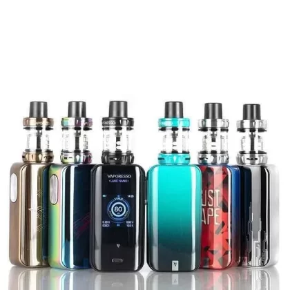 VAPORESSO LUXE NANO 80W & SKRR-S Mini Starter Kit - Color#BRONZE>RED>RAINBOW>BLUE>SILVER