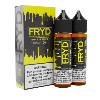 Banana Synthetic Nicotine 120ml E-Juice | FRYD