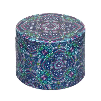 75MM 4-Layer Mandala Pattern Tobacco Weed Grinder