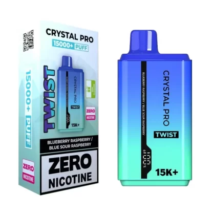 Crystal Pro Twist 15000 Puffs – Zero Nicotine – Box of 5