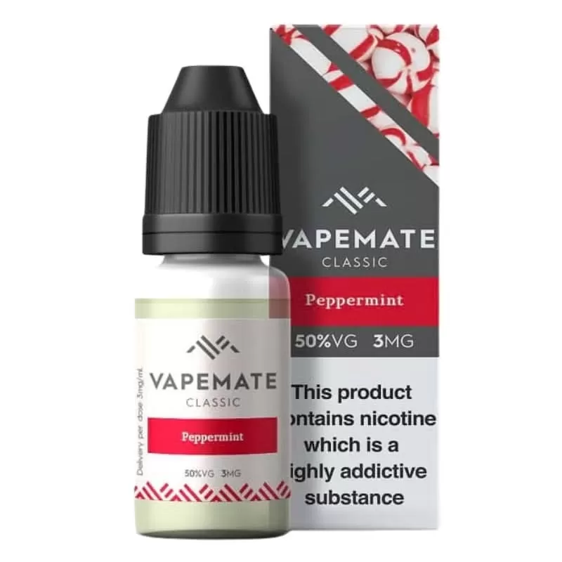 Peppermint E-Liquid by Vapemate (10ml) - 12mg