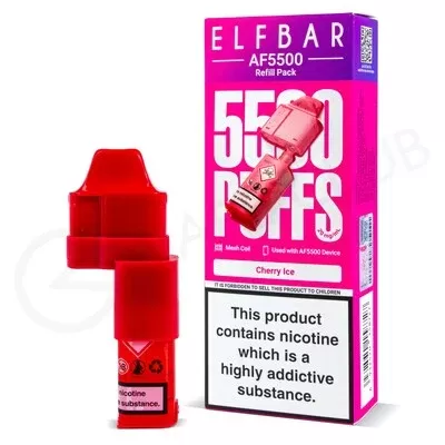 Cherry Ice Elf Bar AF5500 Refill Pack - Ecigpremium