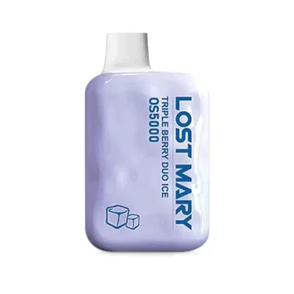 LOST MARY OS5000 Disposable Vape – Triple Berry DUO ICE (NEW!)